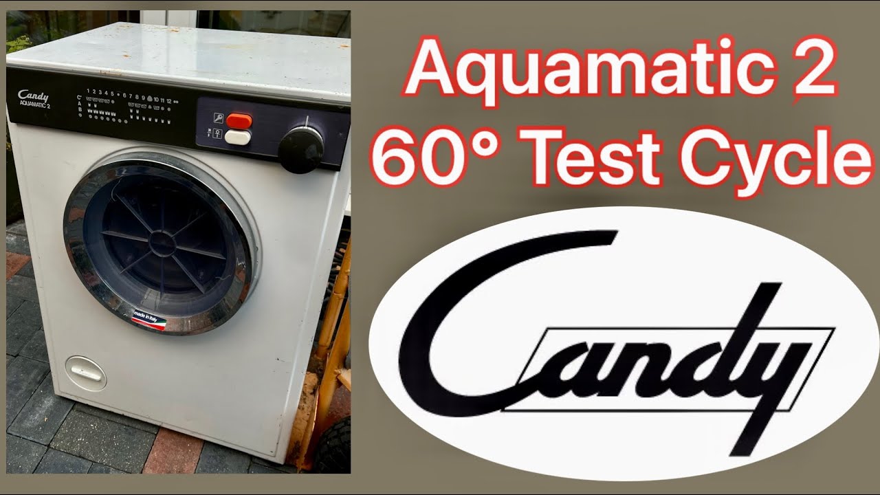 Candy Aquamatic 2, 60°c Test Cycle @TheLaundryCentre