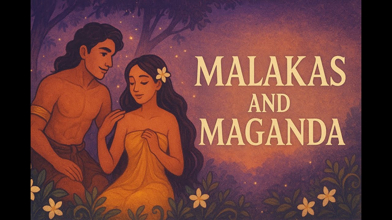 🌏💑 Malakas and Maganda | The First Man and Woman | Philippine Folklore 🌙✨