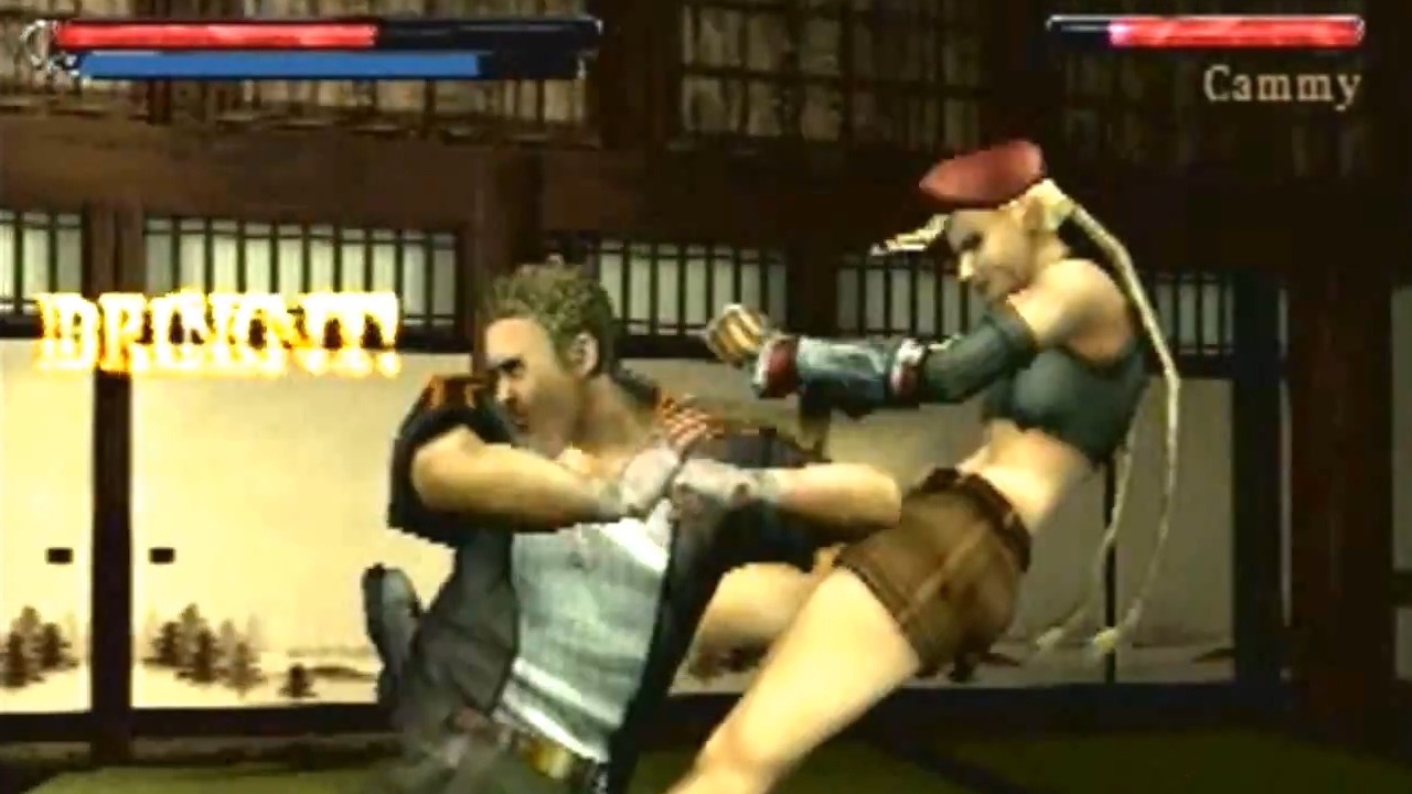 Cammy's cameo in Final Fight Streetwise