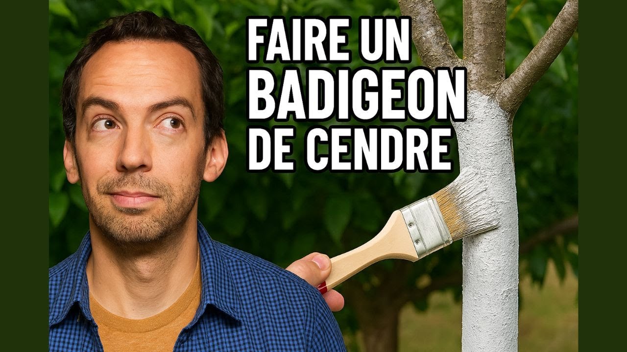 Badigeon de cendre pour vos arbres fruitiers (pour éviter les trous dans les pommes)