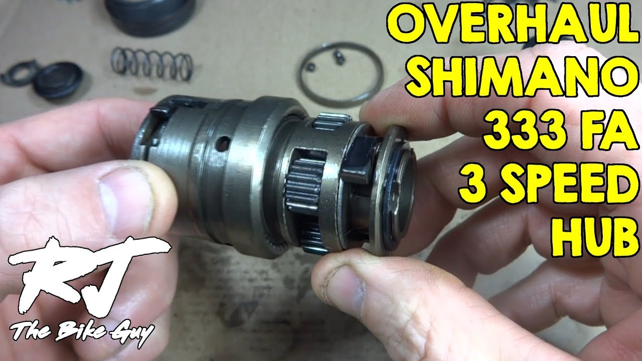 How To Overhaul Shimano 333 FA 3-Speed Hub