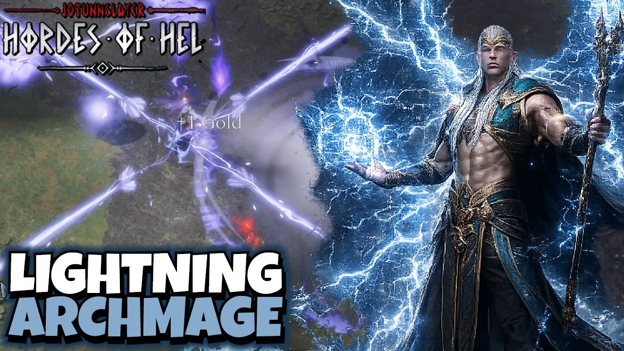 Strike Your Foe With Lightning! Stormancer Archmage Is Awesome!! | Jotunnslayer: Hordes of Hel