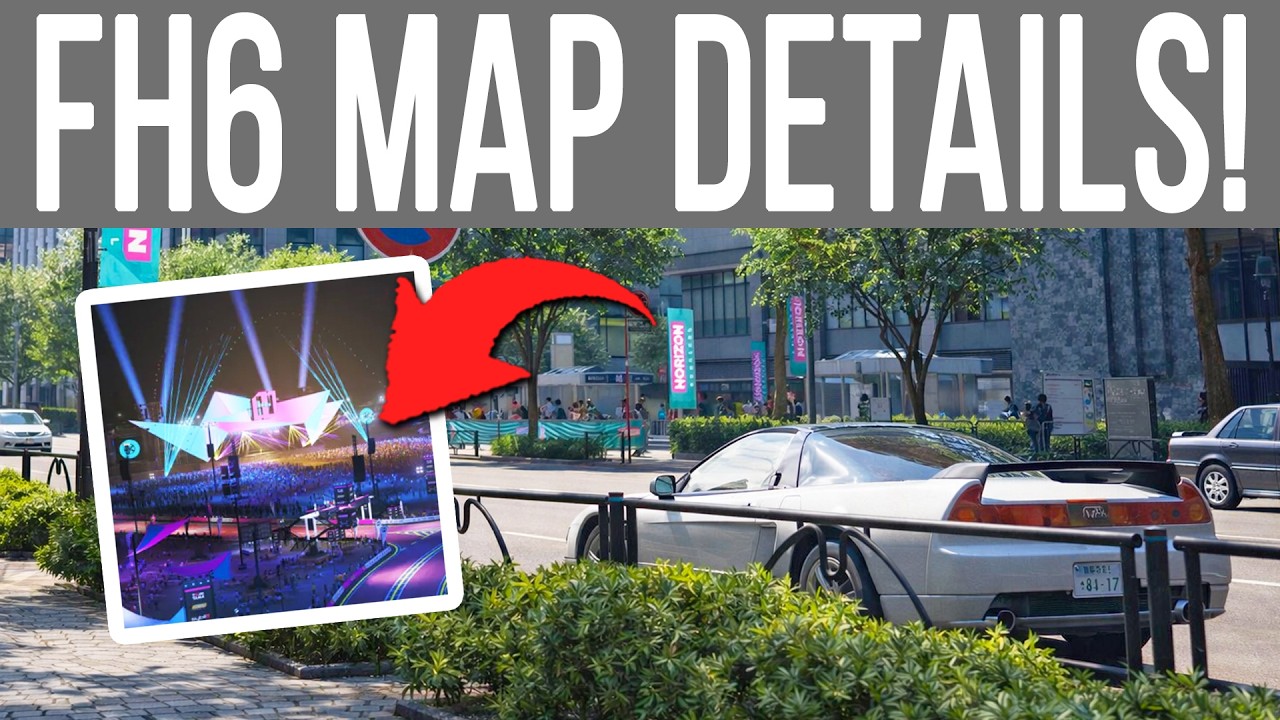 Forza Horizon 6 NEW MAP DETAILS Tokyo City, Horizon Festival & More!