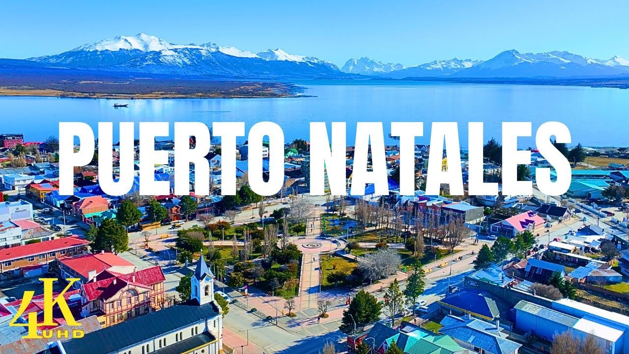 Puerto Natales, CHILE 🇨🇱 4k ULTRA HD | Drone footage