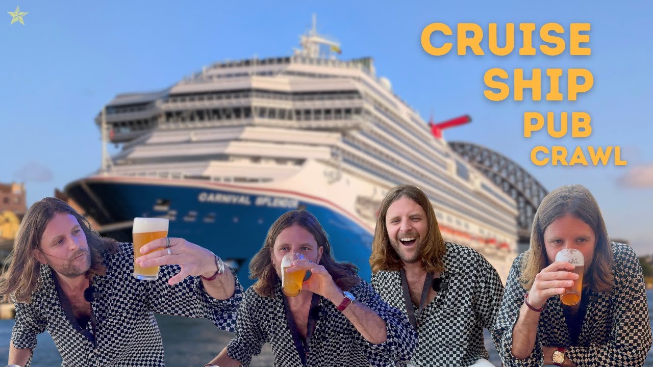 The Cruise Ship PUB CRAWL | Carnival Splendor
