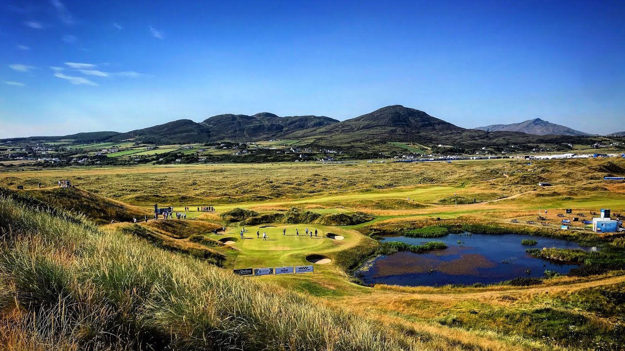 The INCREDIBLE Irish Open Pro-Am - Me, Rick Shiels, Richard Schiff and Mikko Ilonen