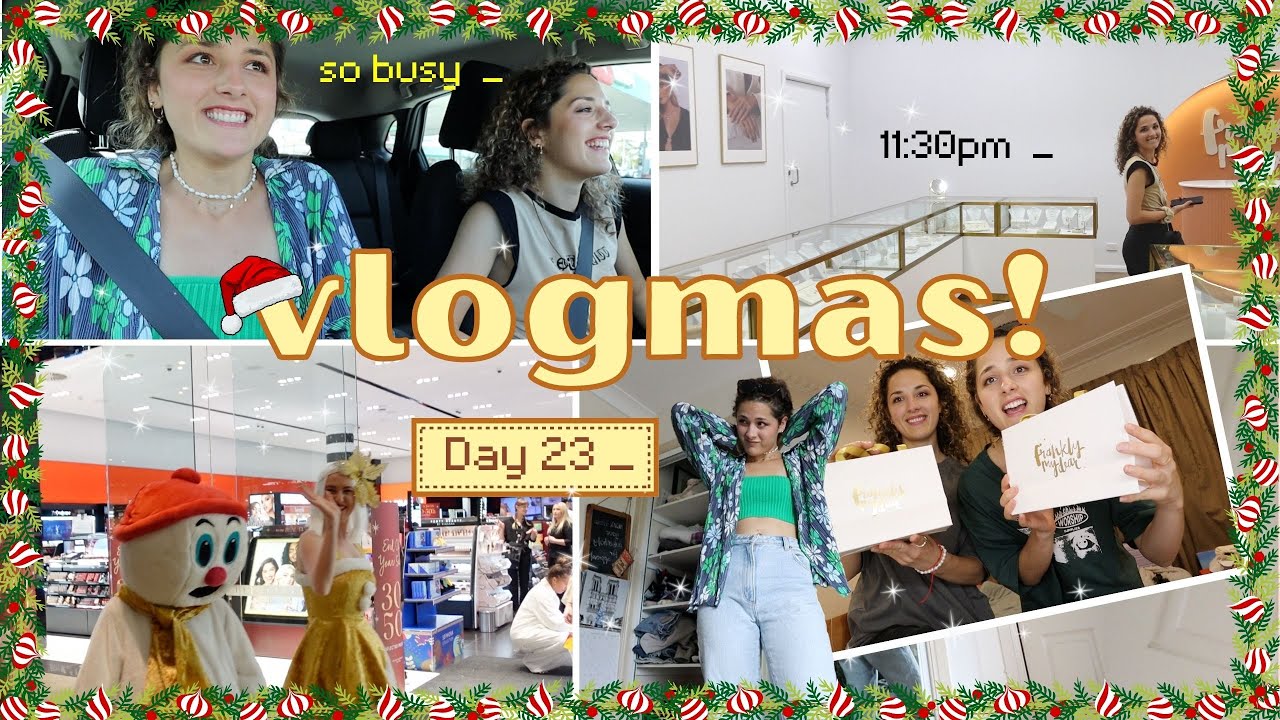 Vlogmas Day 23_ midnight shopping...