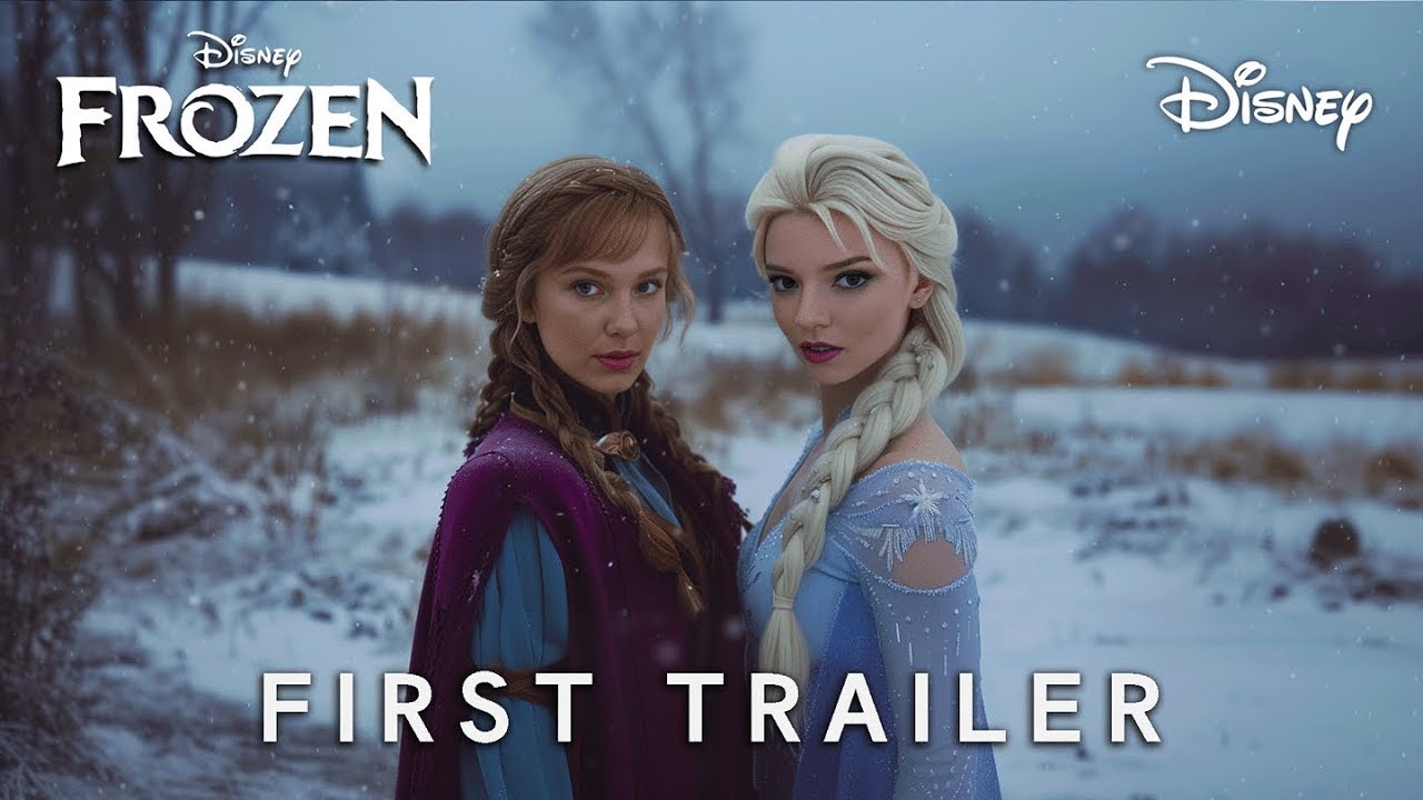 Frozen  Live Action Movie 2025   First Trailer   Anya Taylor Joy & Millie Bobby Brown