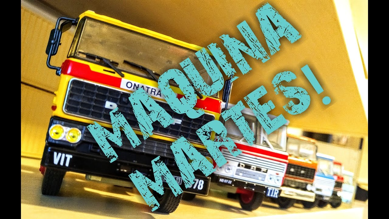 O Gauge (1:43) Maqueta - IXO Models y Altaya Models - Camiones Tractores DAF 2800 y DAF 2600