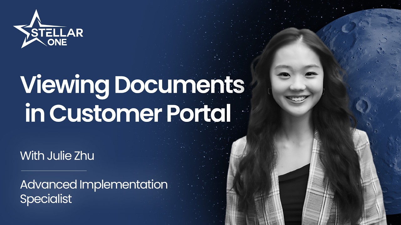 Viewing Documents in Customer Portal as a Customer