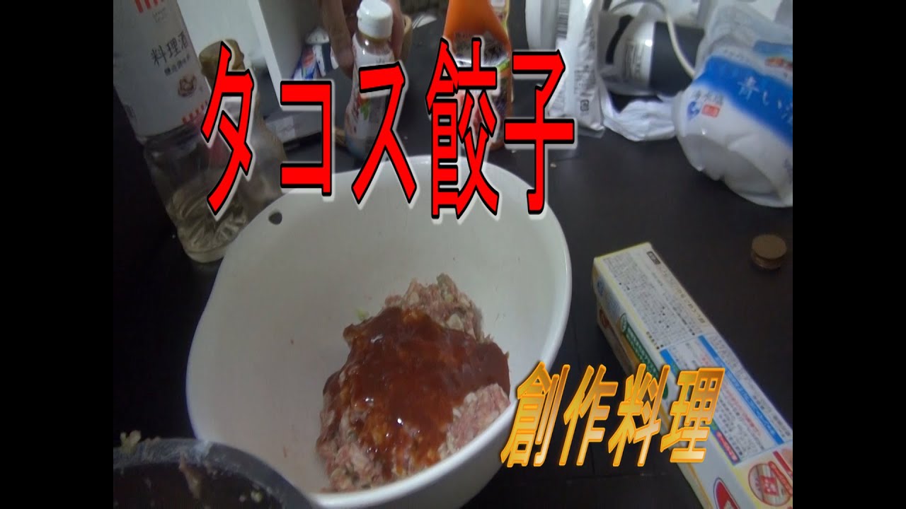 餃子全種類作ってみた。前半【創作料理】