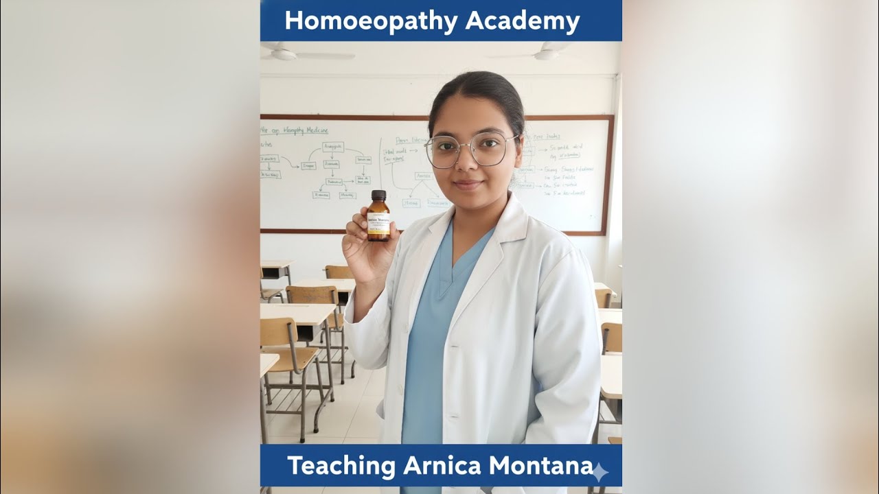 "Arnica Montana Explained Completely | King of Trauma Remedies | Homeopathy Lecture” 