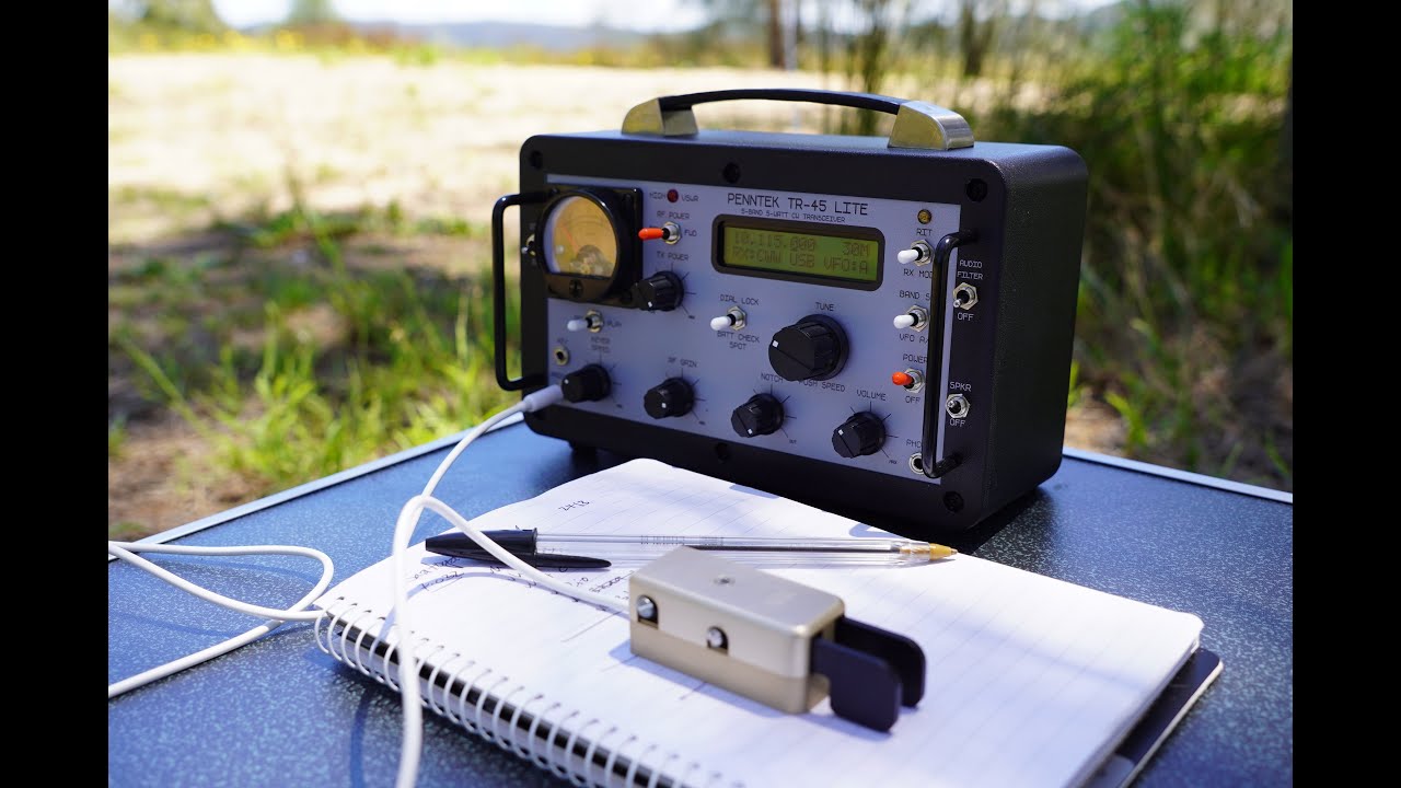 Park activation using Penntek TR-45L transceiver - World Wide Flora and Fauna (WWFF)