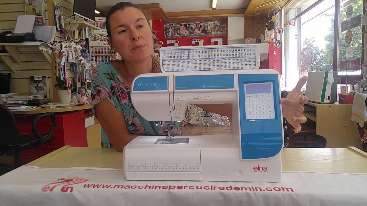 Recensione completa macchina per cucire elettronica Elna eXperience 580