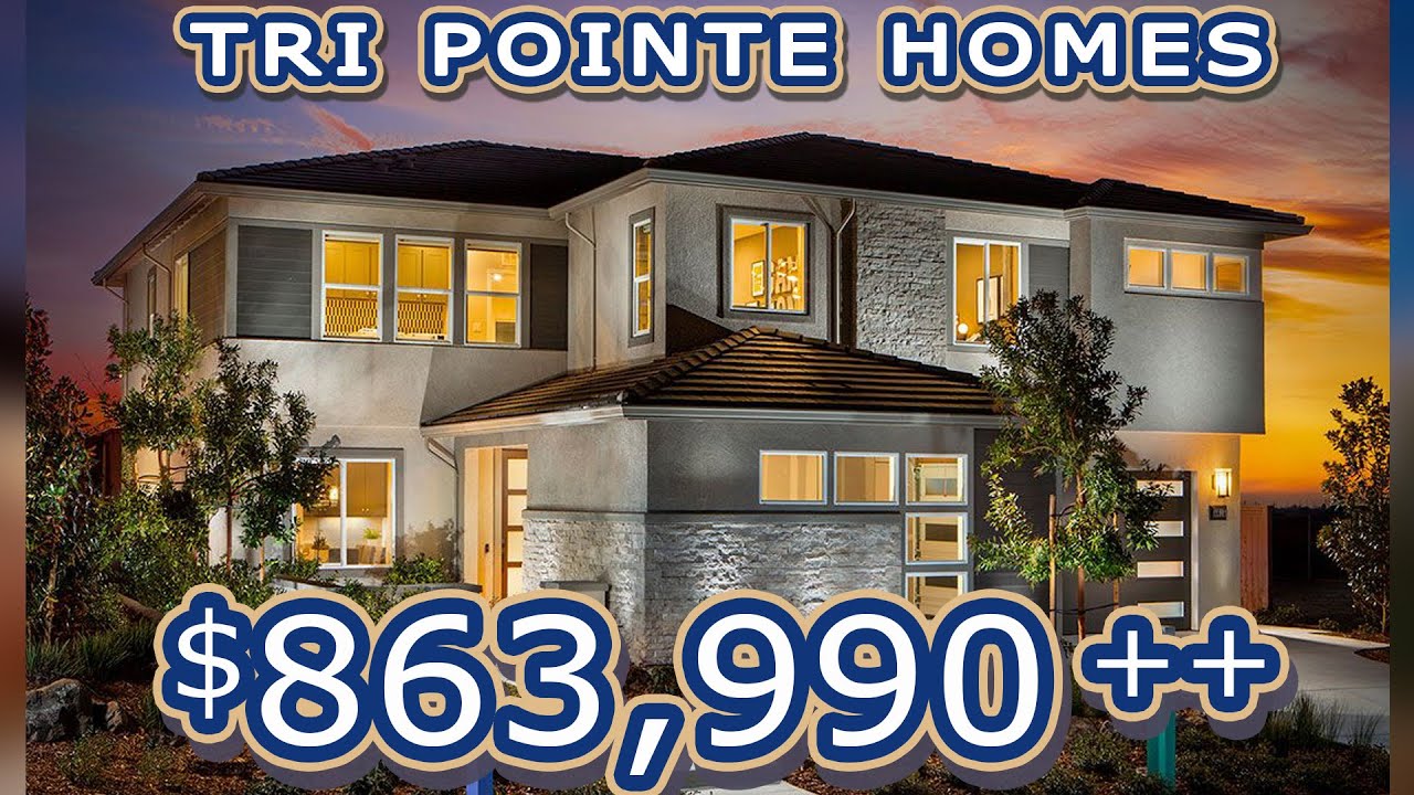 Waterstone | Folsom Ranch|Tri Pointe Homes|  3718 sqft. Plan 3 |Sacramento Real Estate | Luxury Home