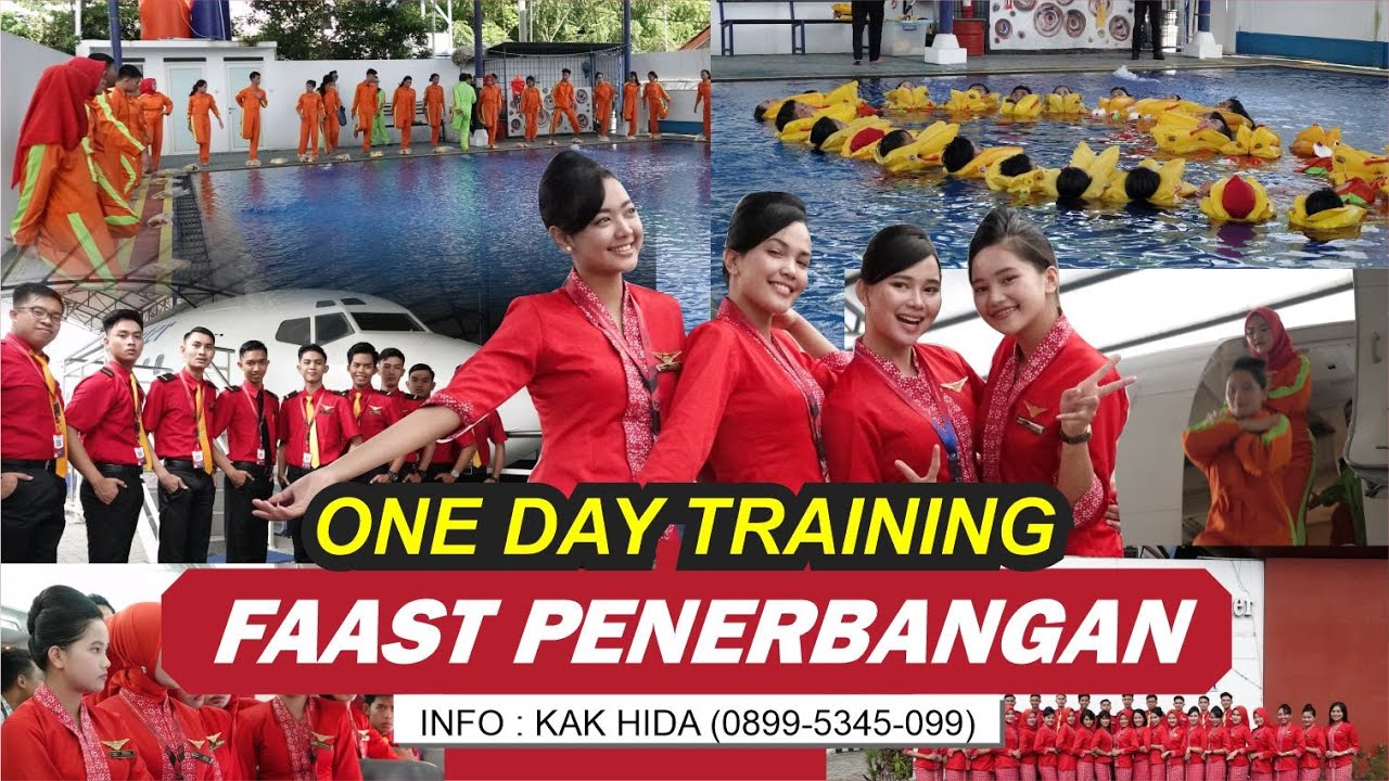 Kegiatan One Day Training Sekolah Pramugari FAAST Penerbangan