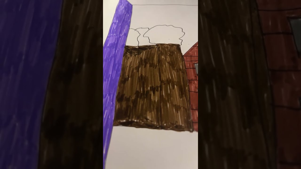 Coloring in my log cabin art