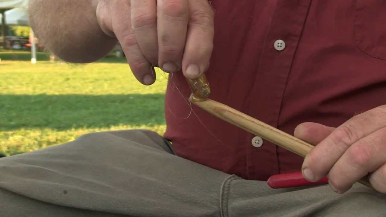 Putting a Field Point on an Atlatl Dart