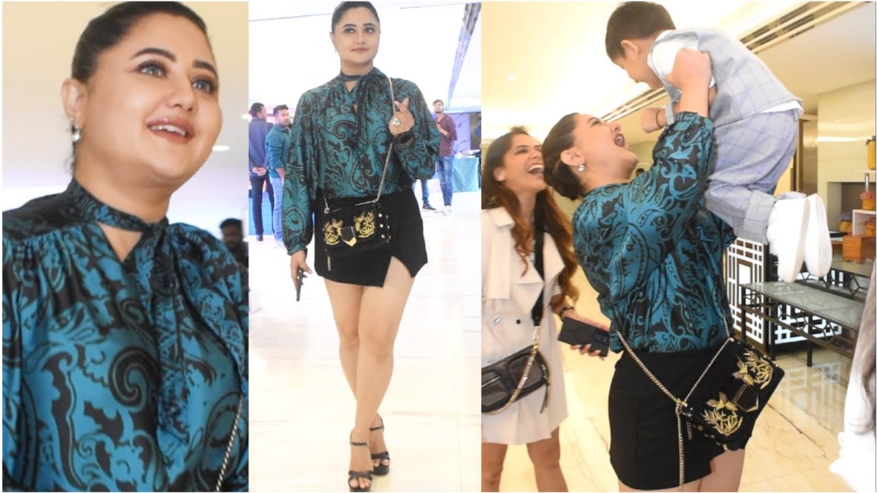 Cutest 😍 Gujju Girl Rashmi Desai at TPL Season 6 Auction in Mumbai | Rashami Desai .