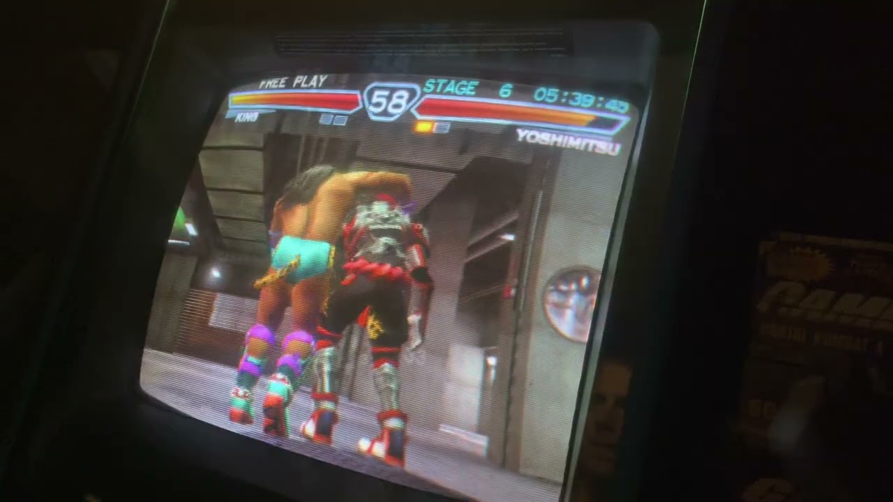 Tekken 4 arcade yoshimitsu playthrough
