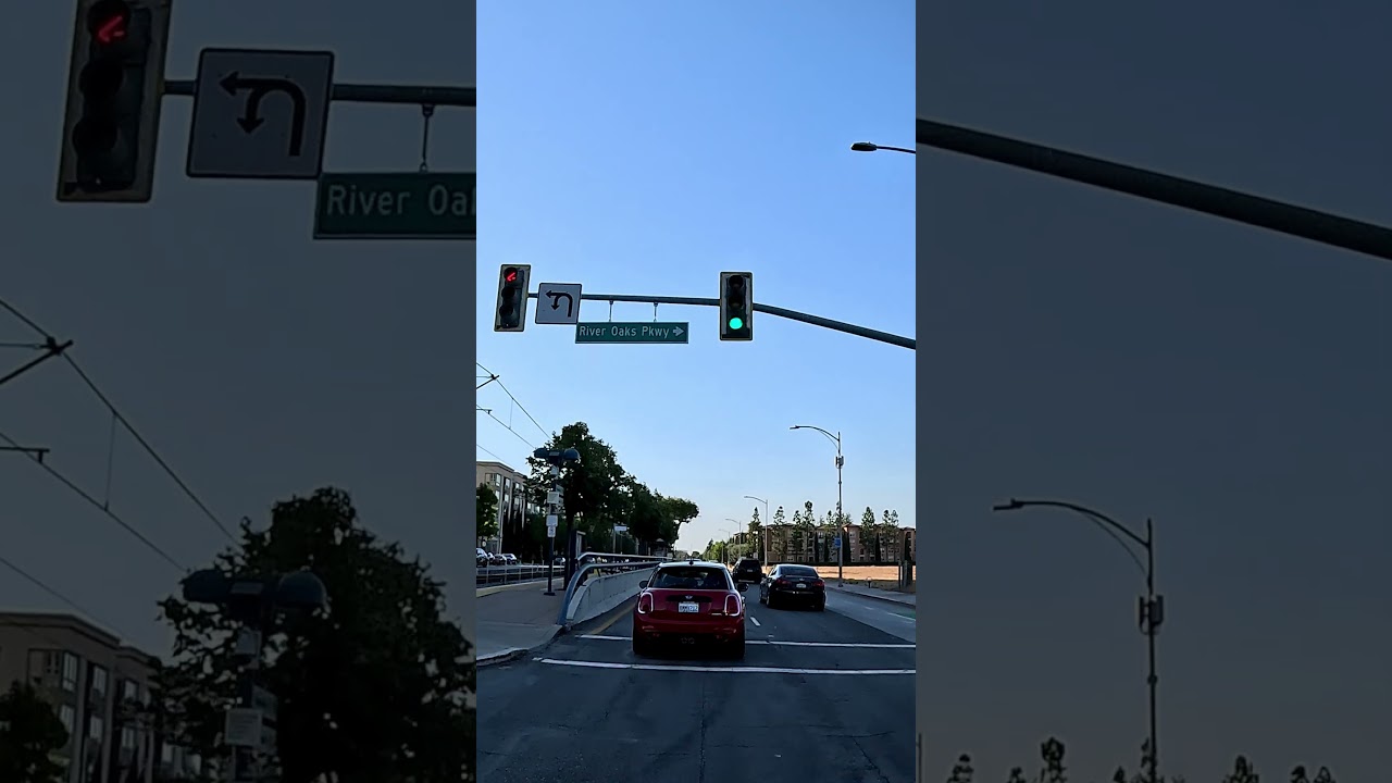 Driving on North First Street in San Jose CA Short. #drivingmusic #drivingvideo @EveradoGo
