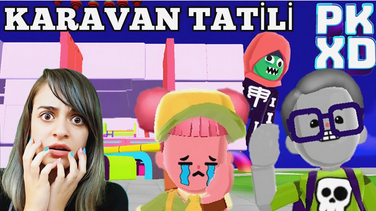 PK XD KARAVANDA YAZ TATİLİ KAMPI 🎃 !? | SUMMER HOLIDAY CAMP IN CARAVAN 🎃 !? | ÖZGÜŞ TV