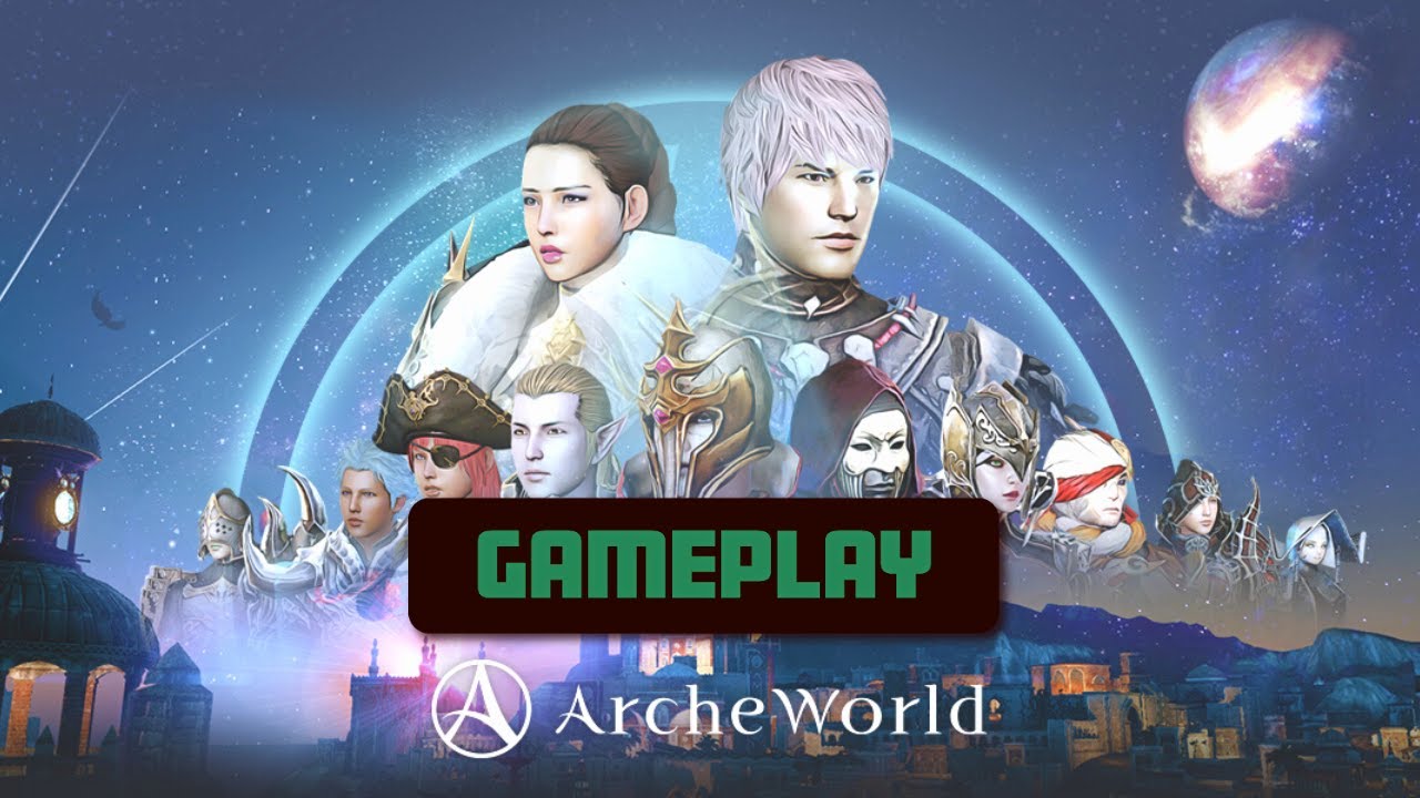 ArcheWorld NFT Game - 1080p Gameplay, Walkthrough. ▲One Hour Gameplay