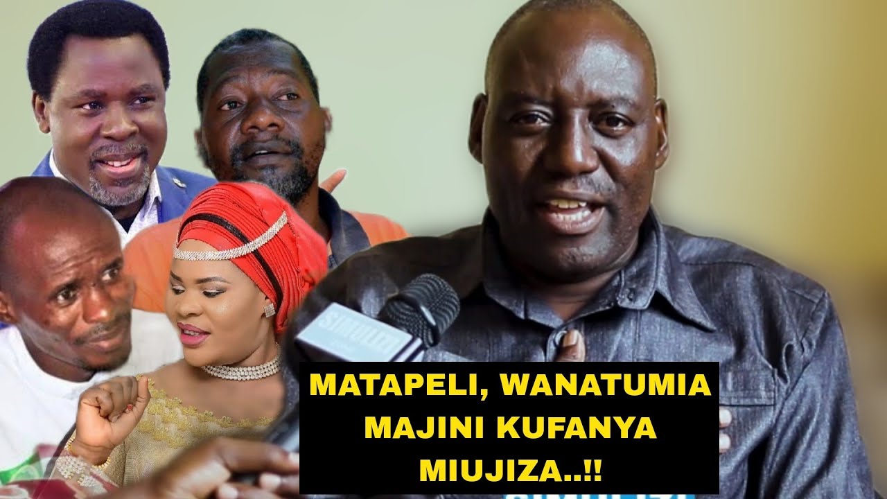 USTADHI DANIEL AWACHARUKIA WACHUNGAJI WA MIUJIZA KAMA MACKENZIE, ZUMARIDI, EZEKIEL NA GEOR DAVIE