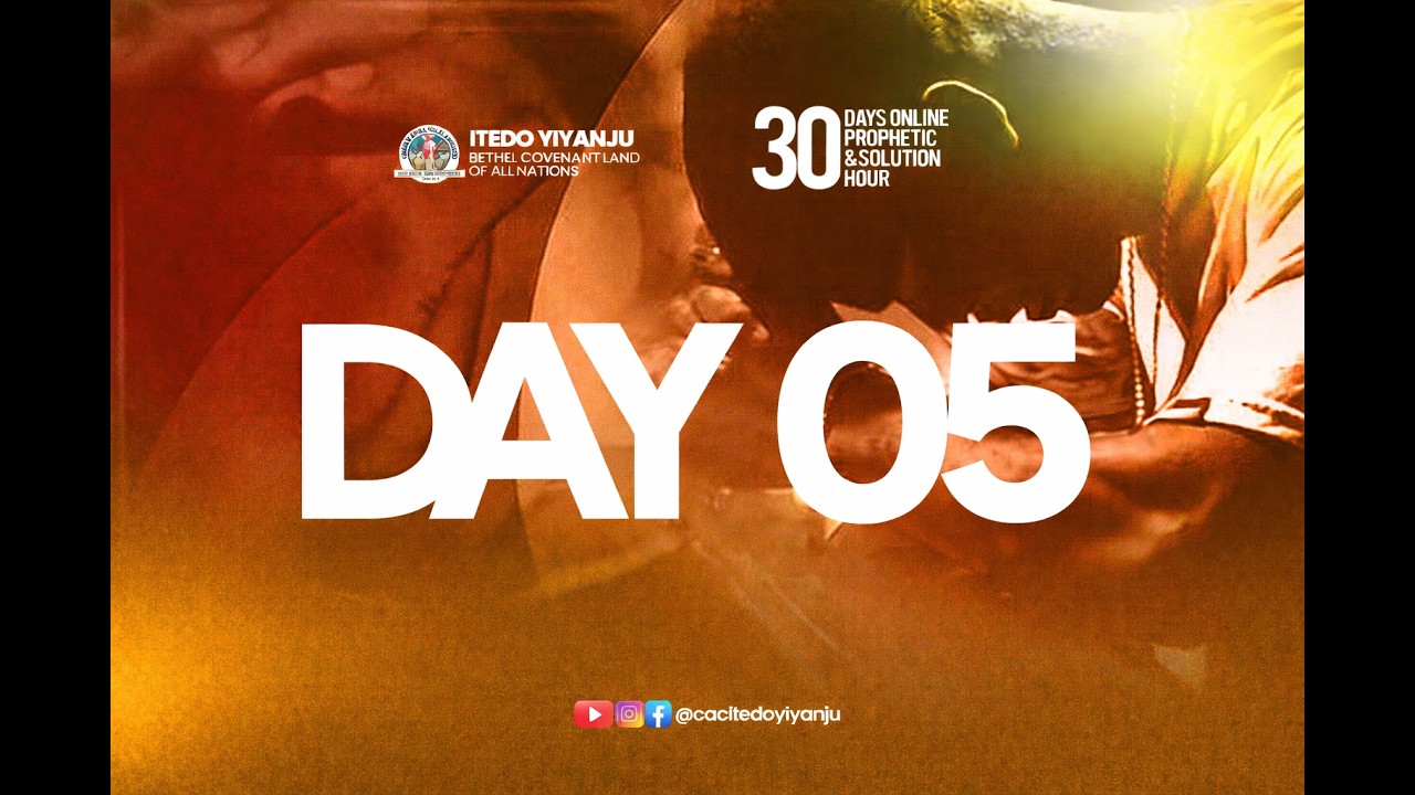 30 DAY ONLINE PROPHETIC & SOLUTION HOUR || DAY 5 || 06-03-2026 #prophetsamsonakinolugbade