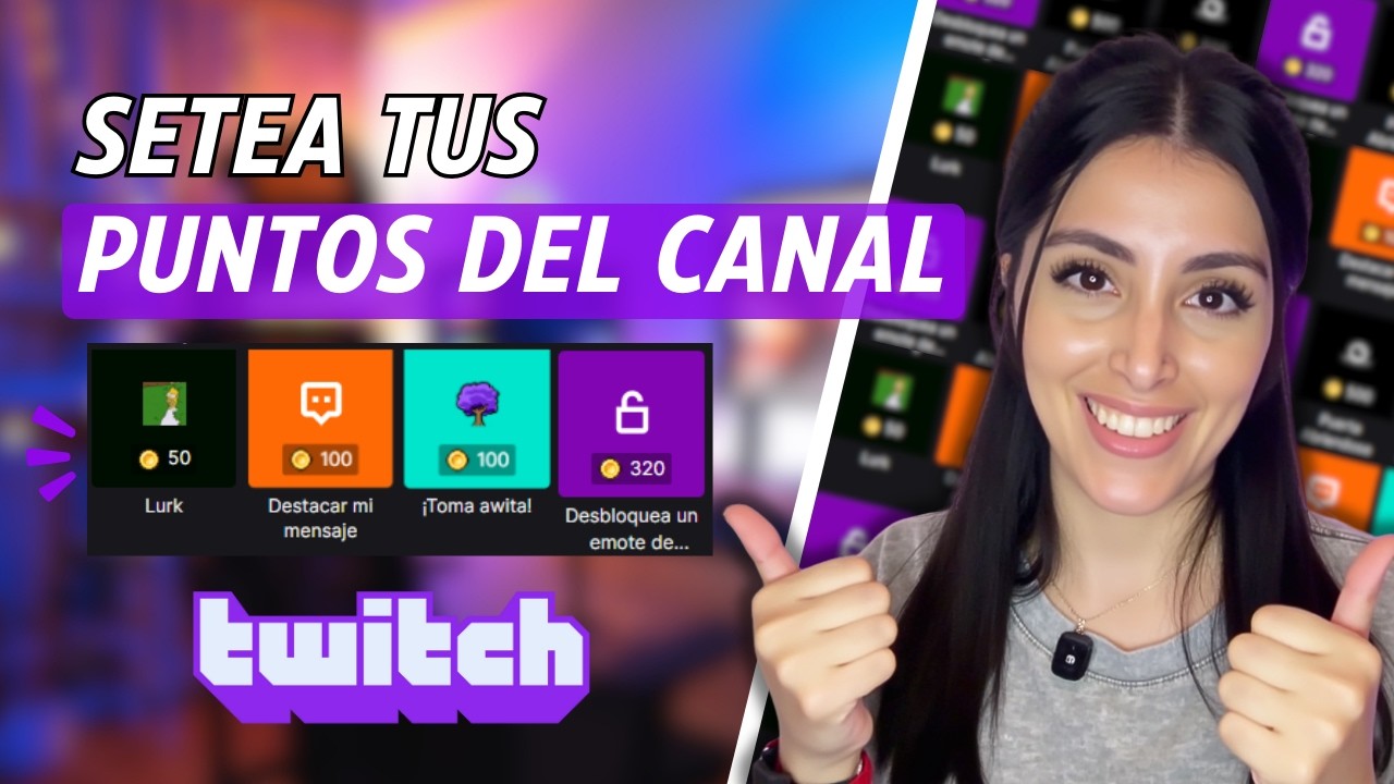 Cómo Configurar Puntos del Canal en Twitch | Tutorial Completo 2025