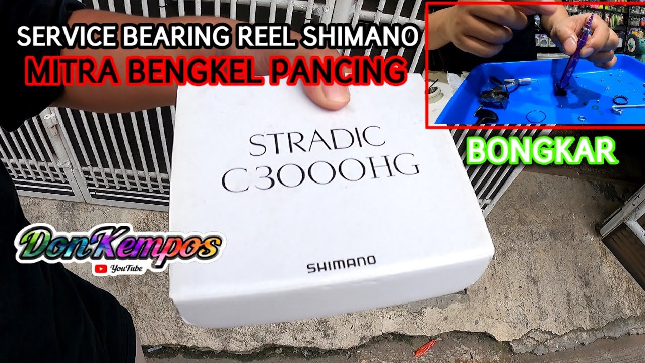 service reel di Mitra bengkel pancing #servicereel #mitrabengkelpancing#donkempos