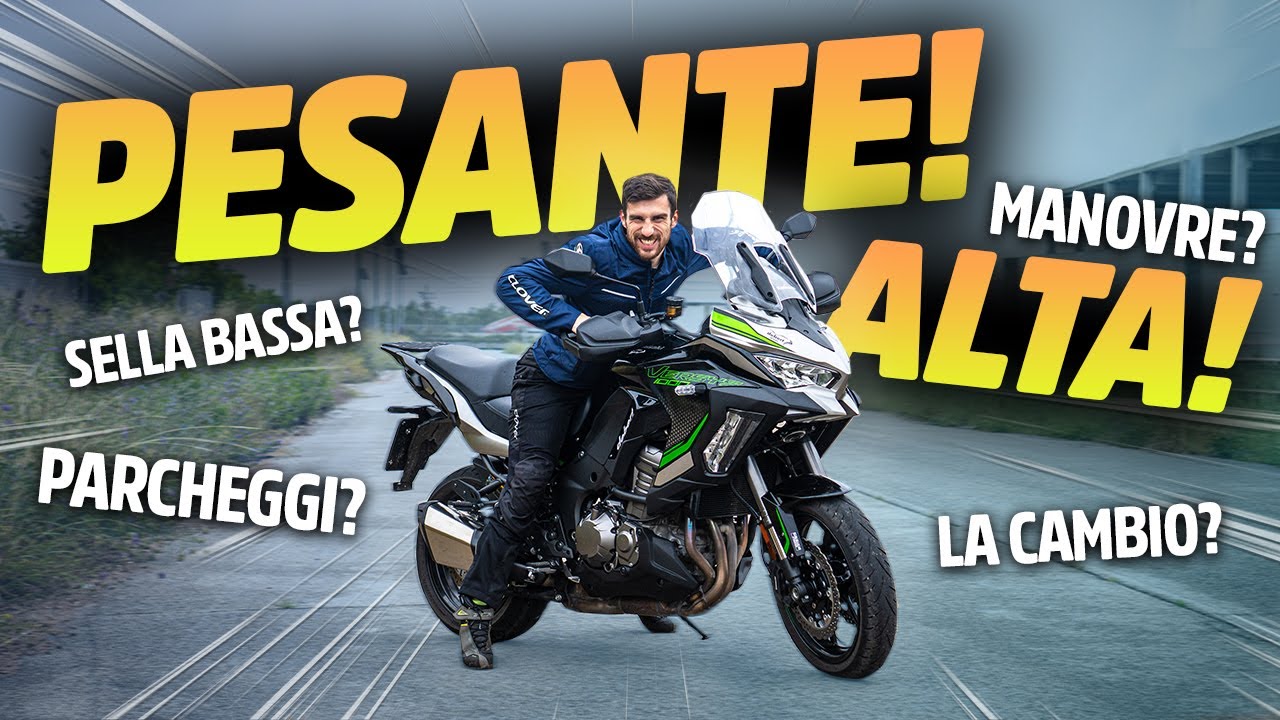 MOTO ALTA E PESANTE? 5 ERRORI DA NON COMMETTERE! 🤨