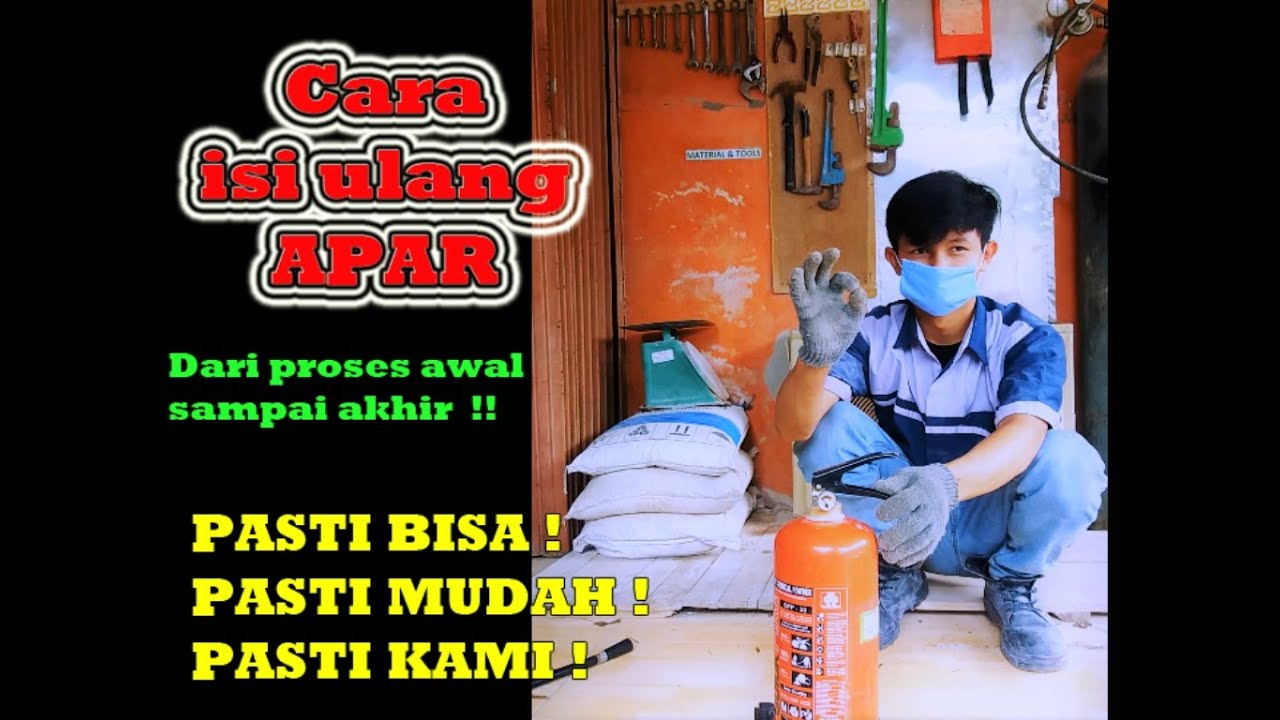 Isi Ulang APAR Dry Powder | Proses Refill APAR | Jual APAR jakarta #workshoppemadam 2020