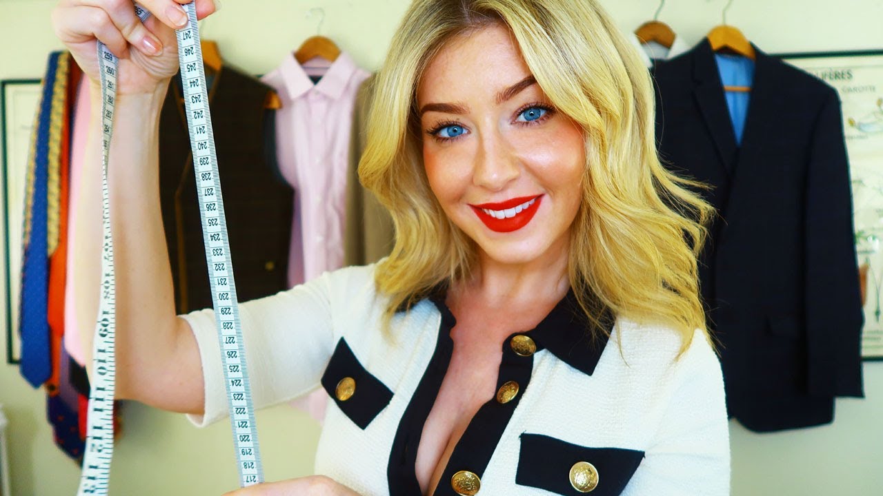 ASMR GENTLEMEN'S SUIT FITTING & MEASURING...But It's VERY English & Posh!
