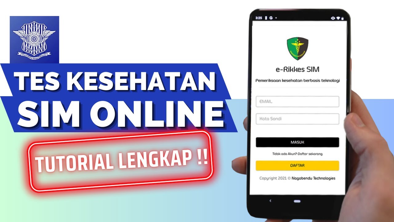 TES KESEHATAN!! Tutorial Lengkap Perpanjangan SIM ONLINE | Digital Korlantas Polri | e-Rikkes SIM