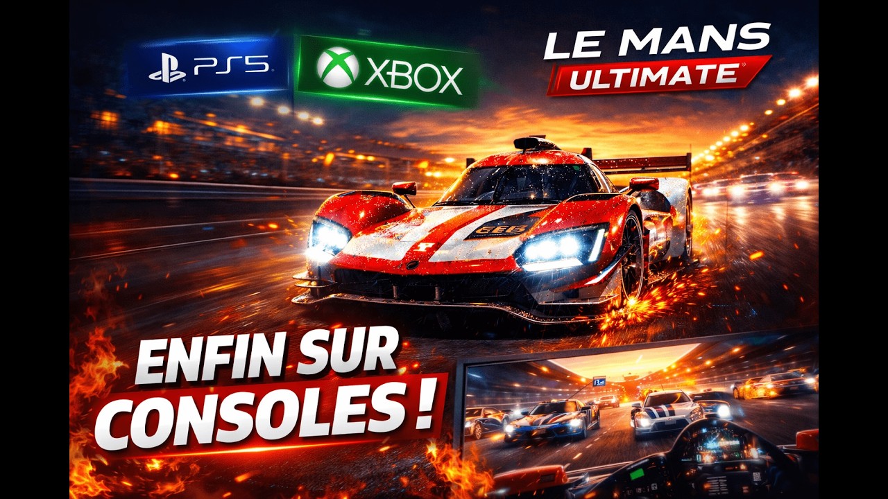 Le Mans Ultimate sur PS5 et Xbox en 2027… la simulation ULTIME arrive !