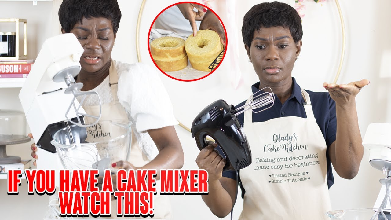 BAKING WITH A STAND MIXER OR HAND MIXER? | STAND MIXER V HAND MIXER TEST| GLADY'S CAKE KITCHEN