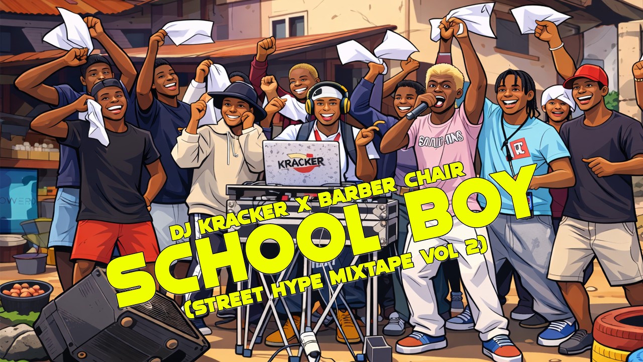 SCHOOL BOY STREET HYPE MIXTAPE VOL 2 - DJ KRACKER X BARBER CHAIR