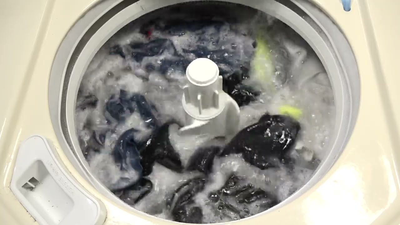 Full Wash: MINT Filter-Flo HOTPOINT Washer WORK SHIRTS