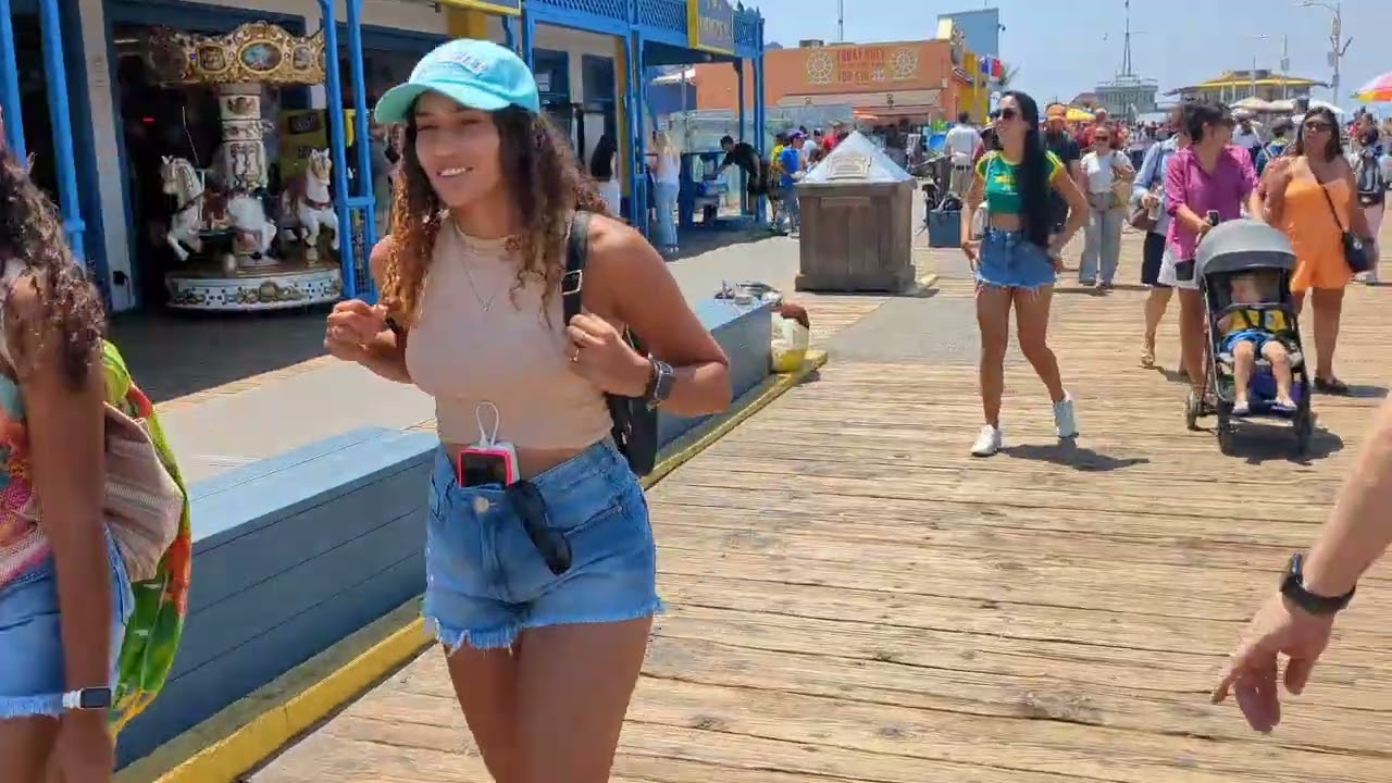 2025 August 6, Santa Monica Pier and Palisades park