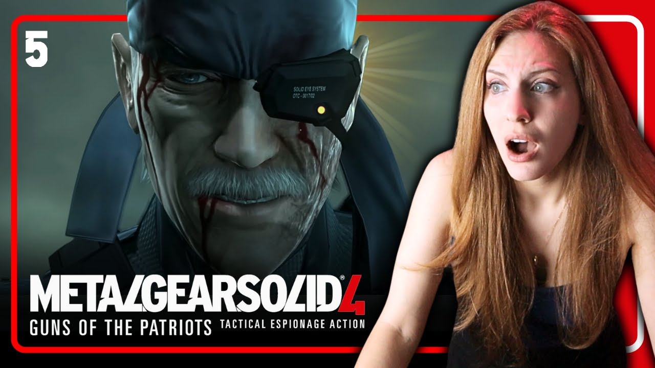 WHAT A BOSSFIGHT! FIRST playthrough Metal Gear Solid 4: Guns of the Patriots [5]
