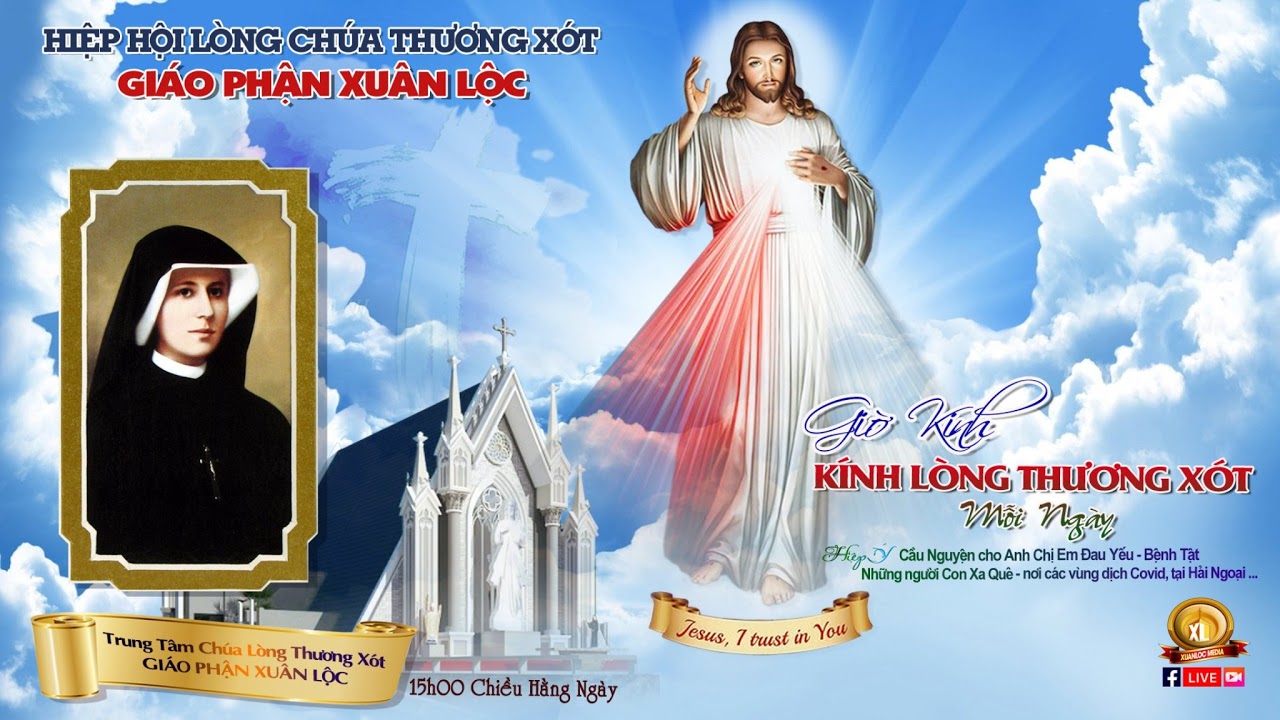 🔴Giờ Kinh Kính Lòng Chúa Thương Xót. Tại Trung Tâm Hành Hương LCTX-GP Xuân Lộc. 24/01/2026
