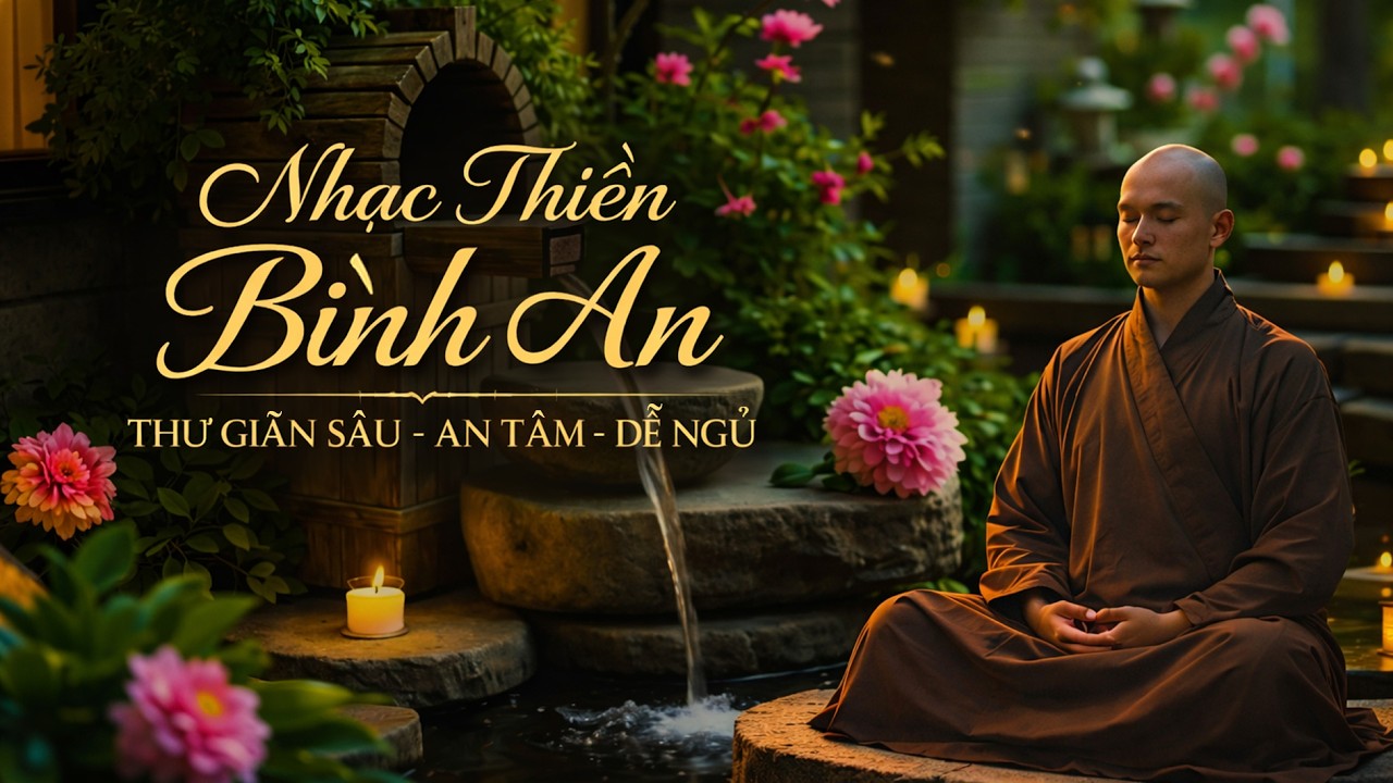 Nhạc Thiền Bình An | Thư Giãn Sâu – An Tâm – Dễ Ngủ