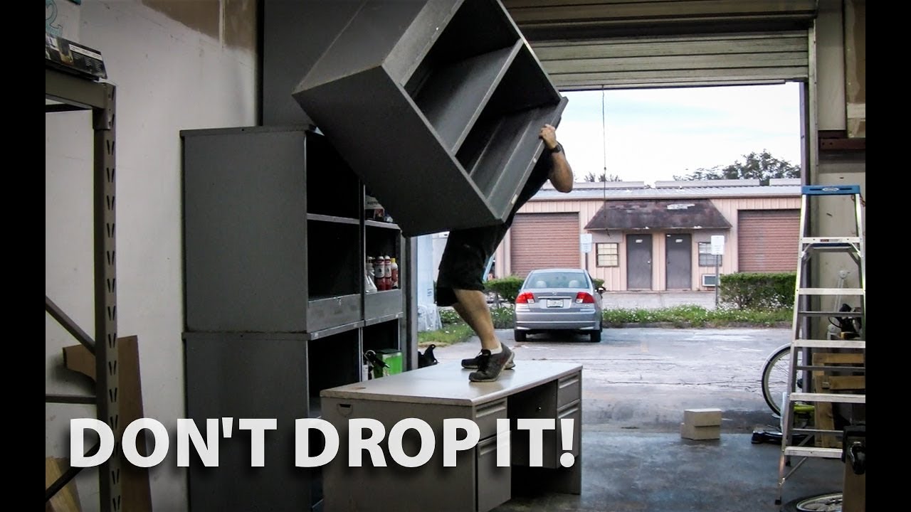 Shop Organization!  Cheap Shelves!