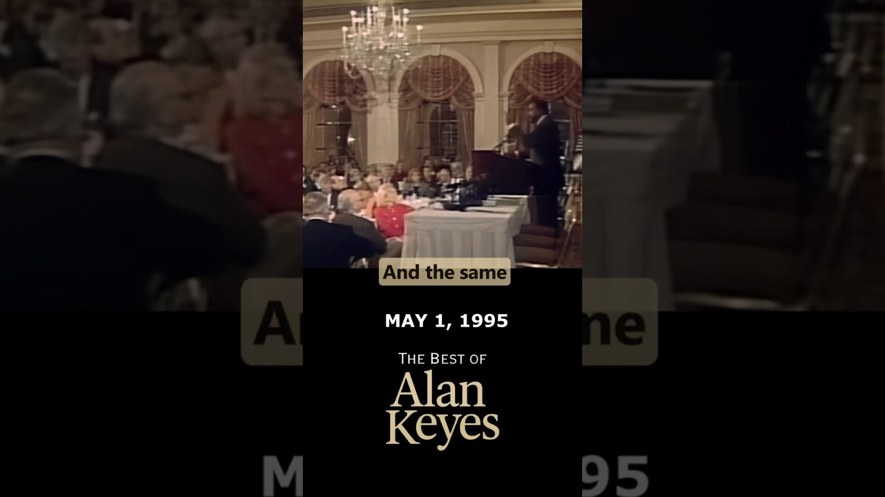 Alan Keyes answers criticism of abortion rhetoric (1995)