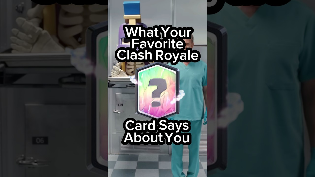 What Your FAVORITE Clash Royale Card Says About YOU #clashroyale #clash #supercell #crl #coc #funny