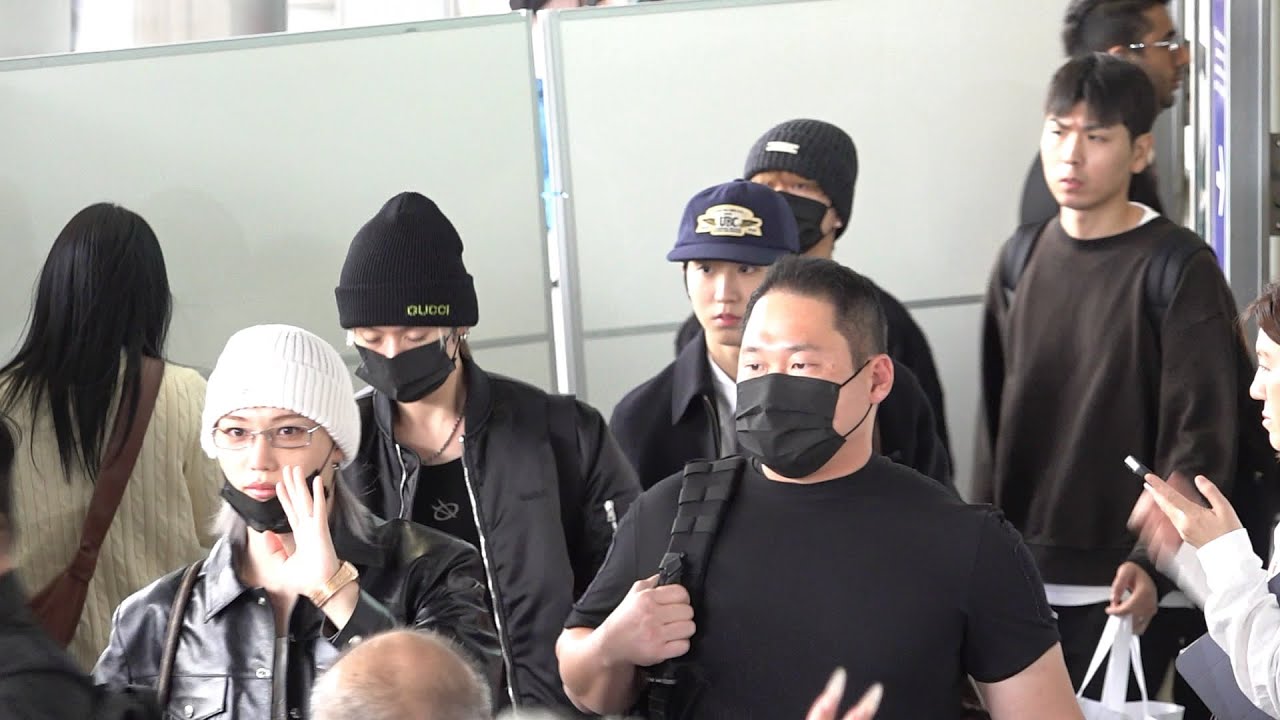 SKZ｜Stray Kids (스트레이 키즈) 香港空港 Hong Kong Airport Arrival 20251127 #MAMA (Korea→Hong Kong)