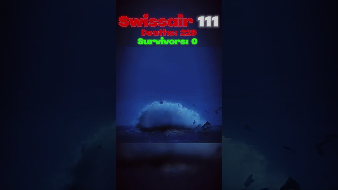 Swissair's Deadly Fires: Flight 111/330/306 #shorts #aviation #swiss
