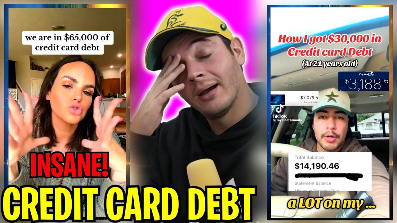 Let's Watch 1 Hour of The Most INSANE Credit Card Debt