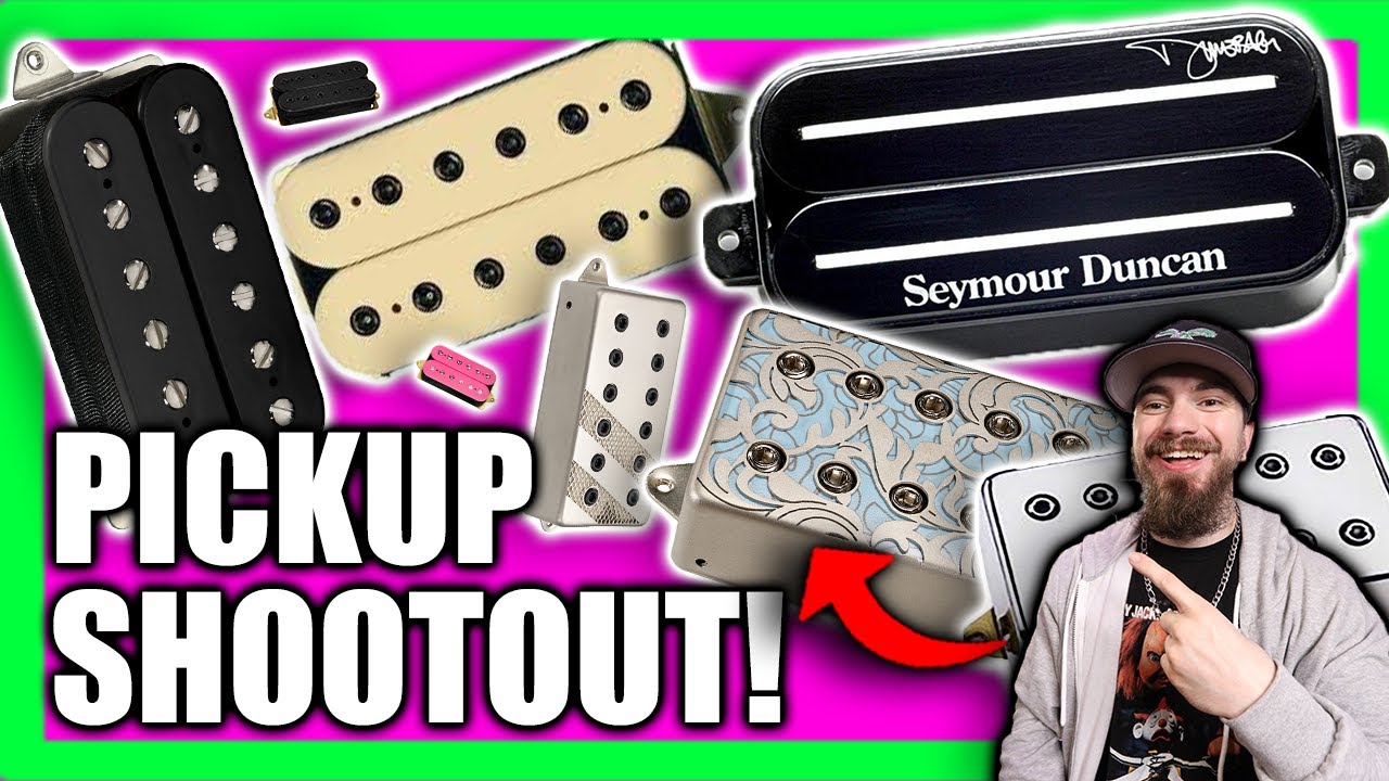 1 guitar, 8 pickups. METAL PICKUP SHOOTOUT!